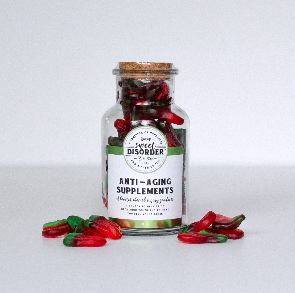 Anti-Aging Supplements - Jar of Lollies