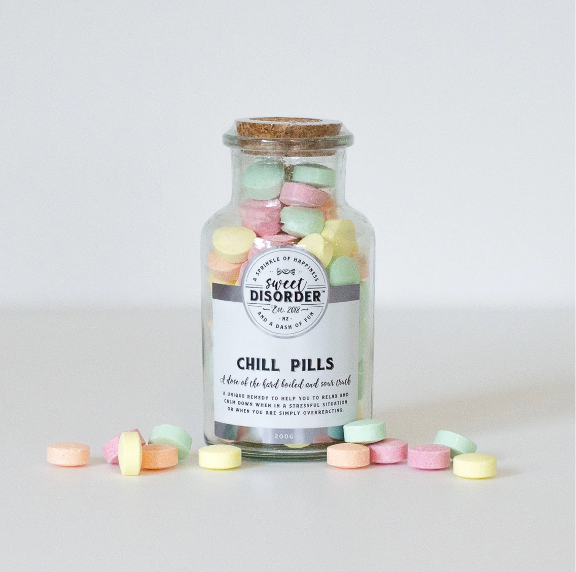 Chill Pills - Jar of Lollies