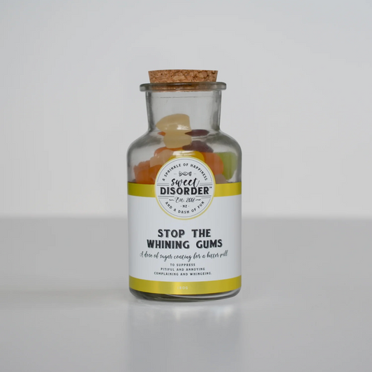 Stop the Whining Gums - Jar of Lollies