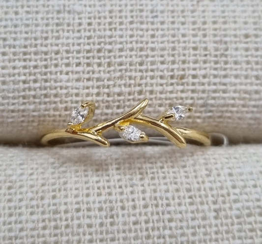 Branch and Leaf Ring