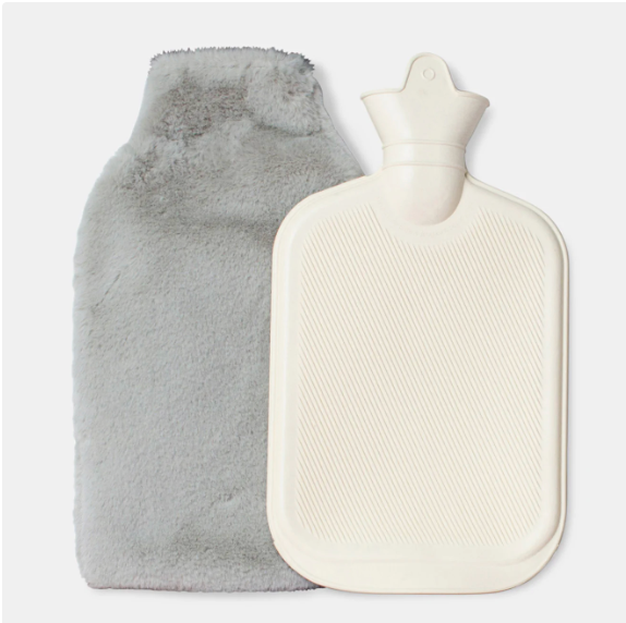 Hot Water Bottle - Deluxe Smokey Grey