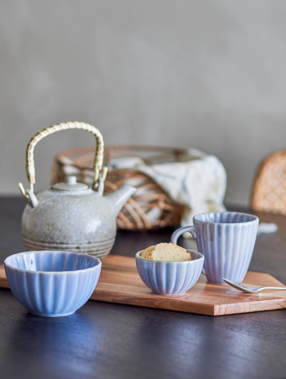 Latina Mini Bowl Blue Stoneware