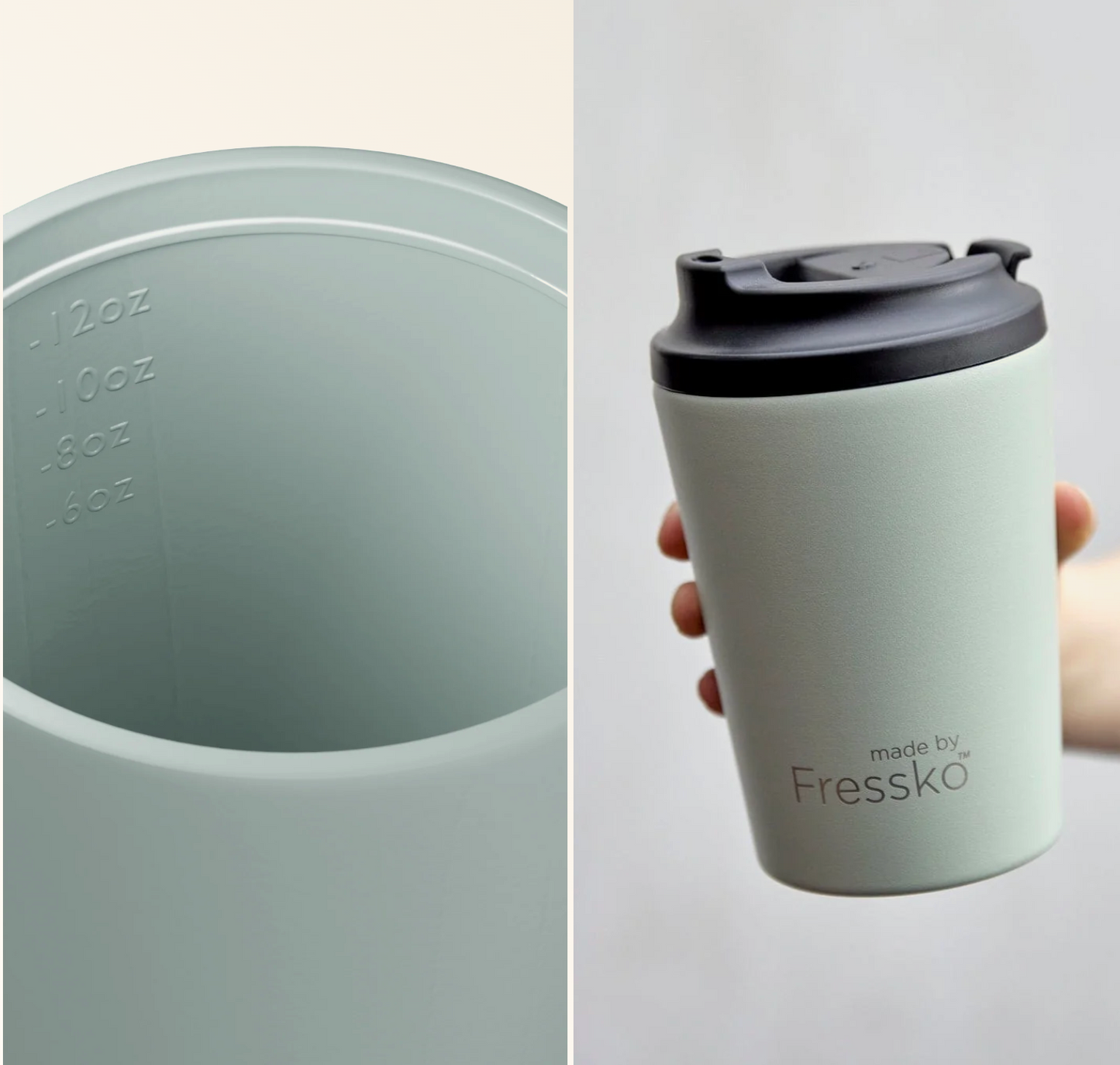 Ceramic Camino 12oz Sage