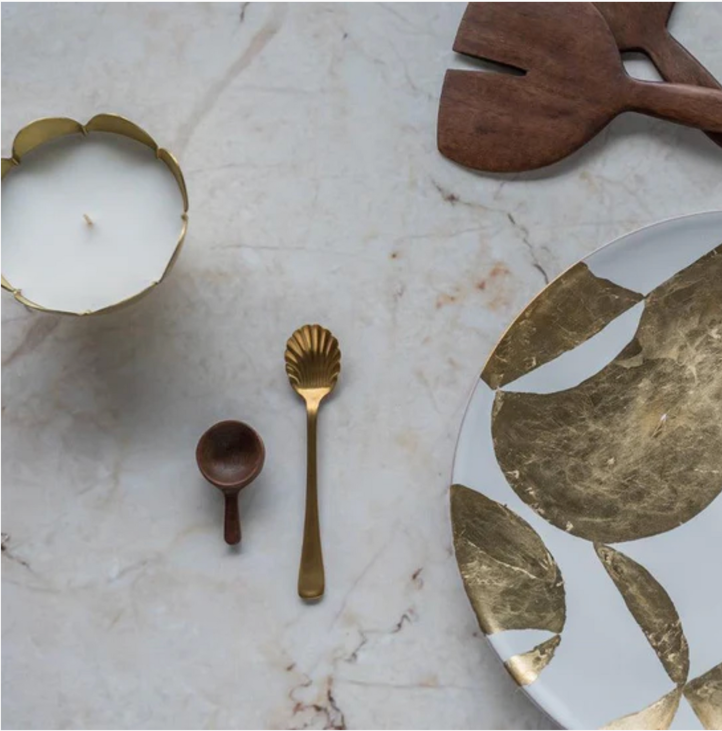 Spoon Gold Set of 4