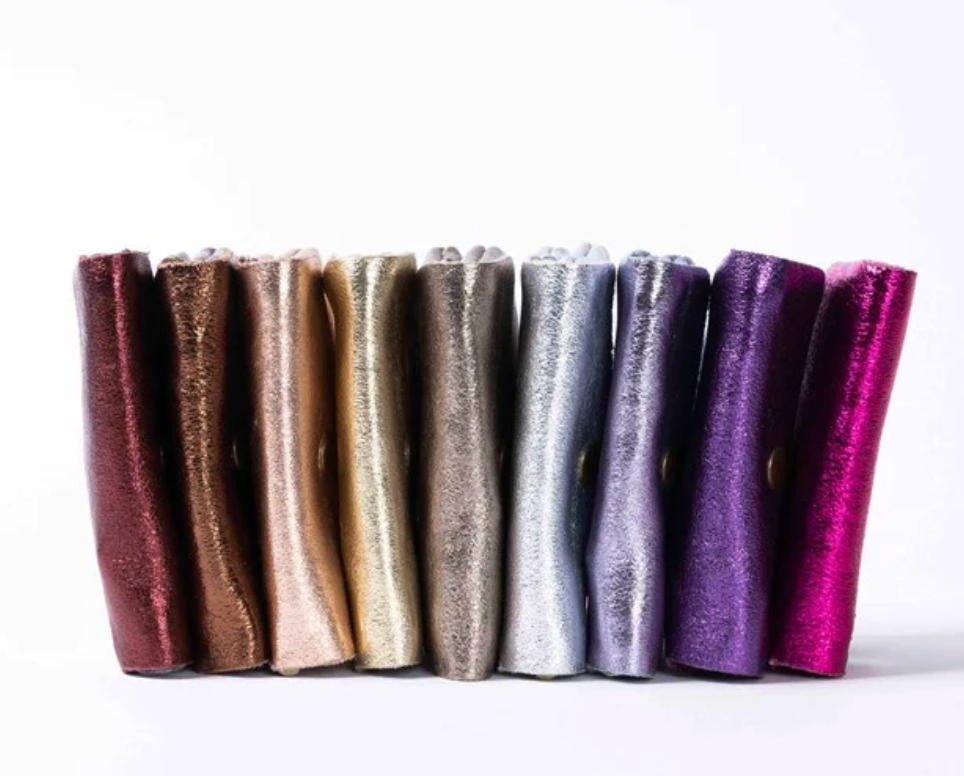 Coin Purse Metallic Lilac