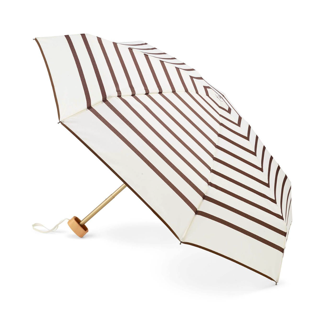 Micro Umbrella Caramel Stripes Lazara