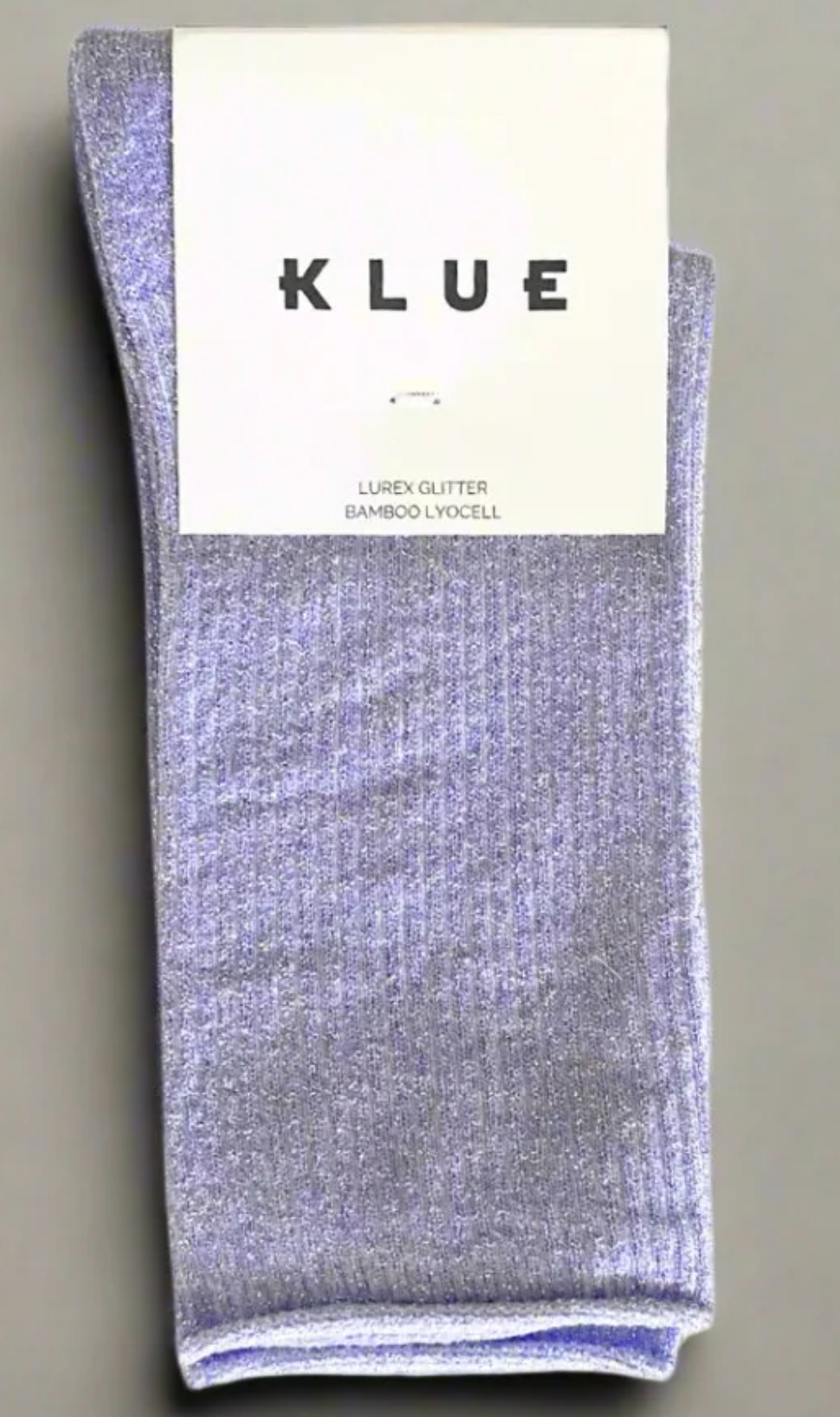 Glitter Lurex Socks Lilac