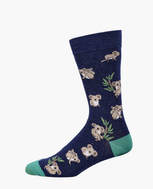 Mens Koala Bamboo Sock