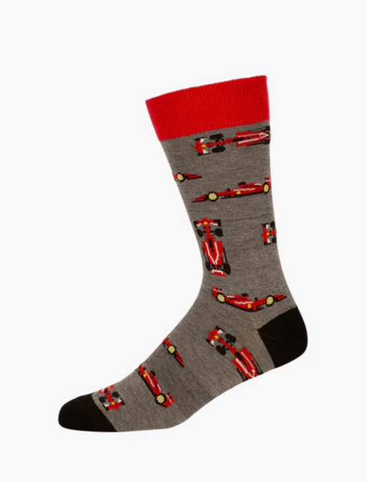 Mens F1 Bamboo Sock