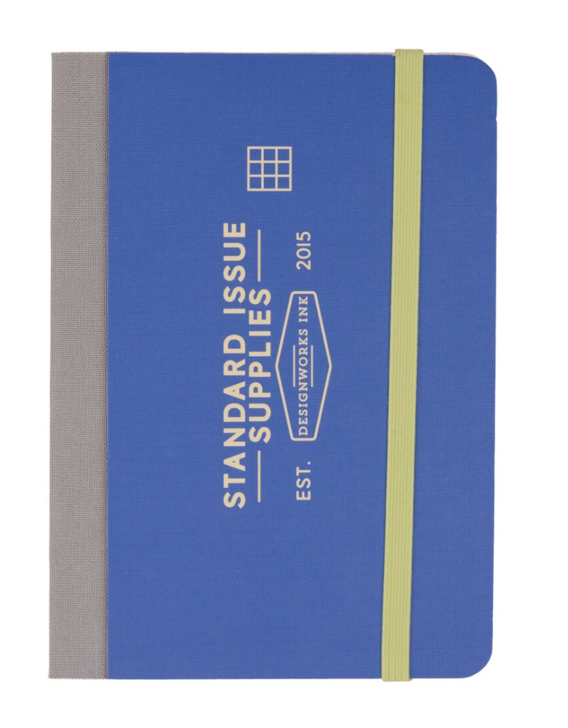 Standard Issue Pocket Journal - Cobalt + Citron