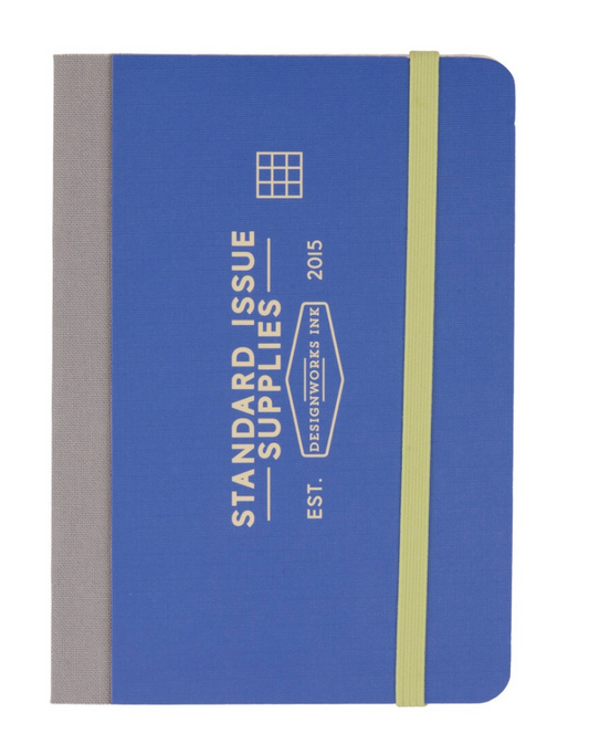 Standard Issue Pocket Journal - Cobalt + Citron