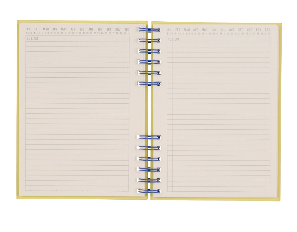 Standard Issue Planner Notebook No. 12 - Cobalt + Citron