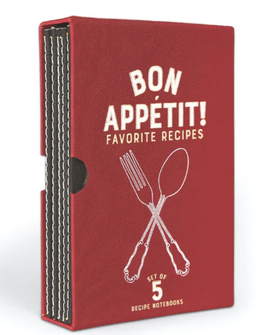 Bon Apettit Travel Notebook Set
