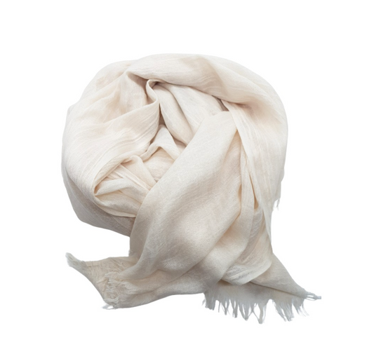 Beauty in Bamboo Scarf Ivory