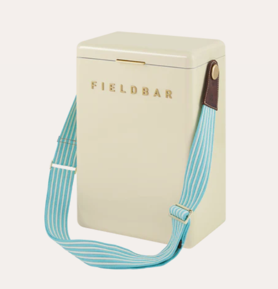 Drinks Box Swing Sling in Bazaruto Blue and Safari White