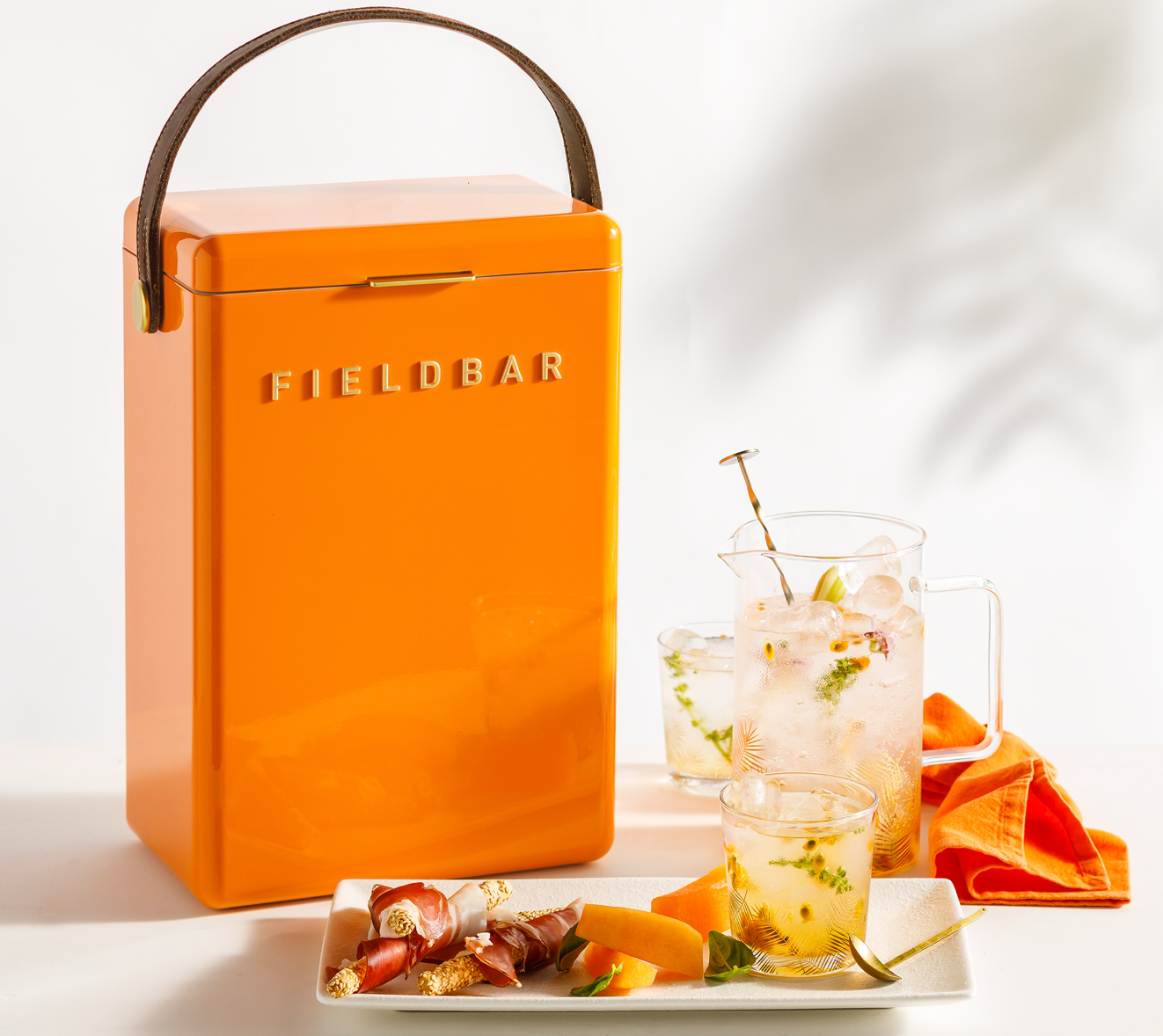 Drinks Box in Orchard Orange