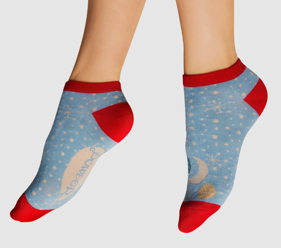 Winter's Night Trainer Socks