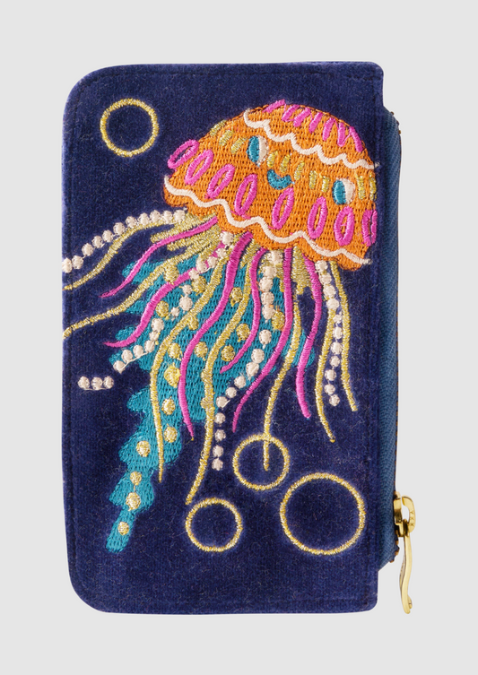 Velvet Card Holder with Jolly Jellies