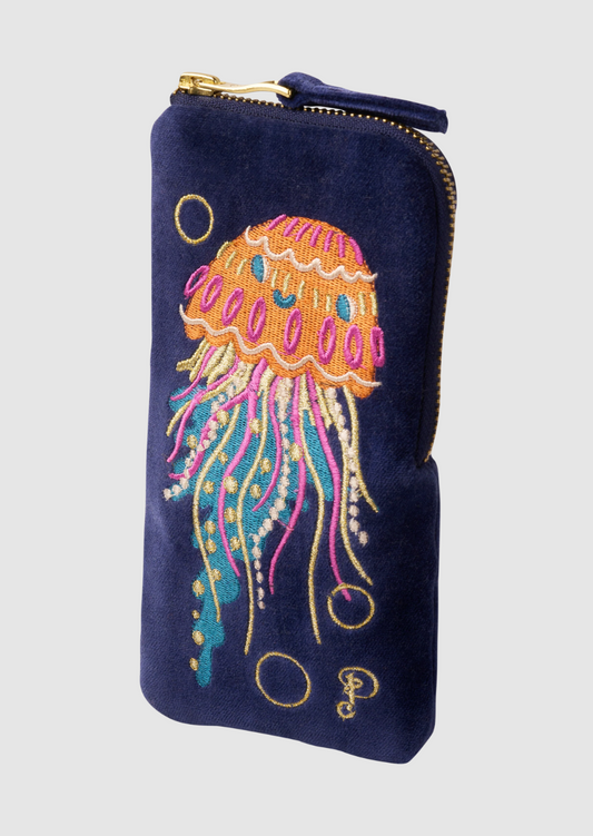 Velvet Sunglasses Pouch with Jolly Jellies