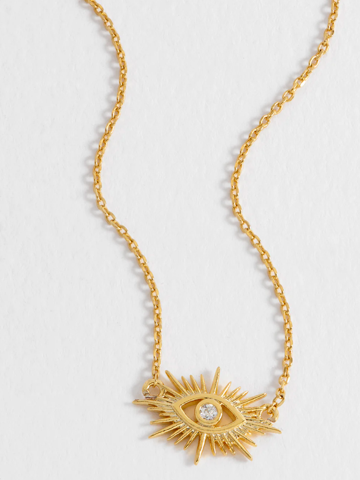 Evil Eye Burst Necklace