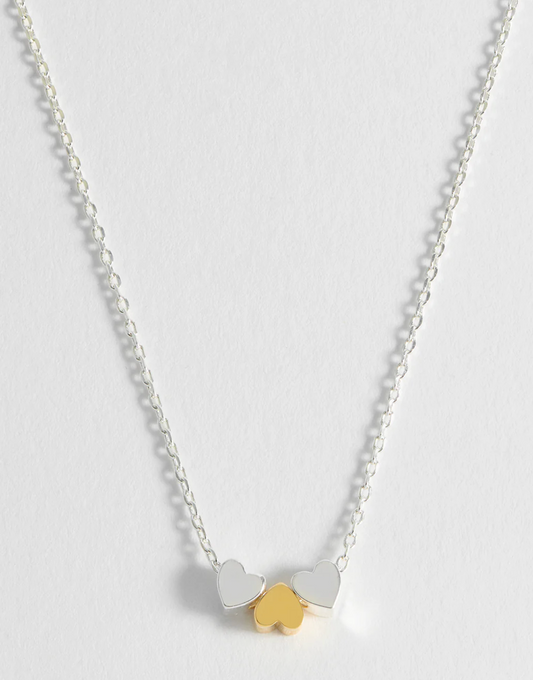 Multi Heart Bead Necklace