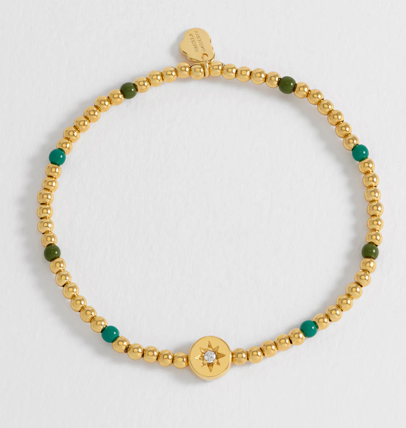 North Star Enamel Beaded Bracelet