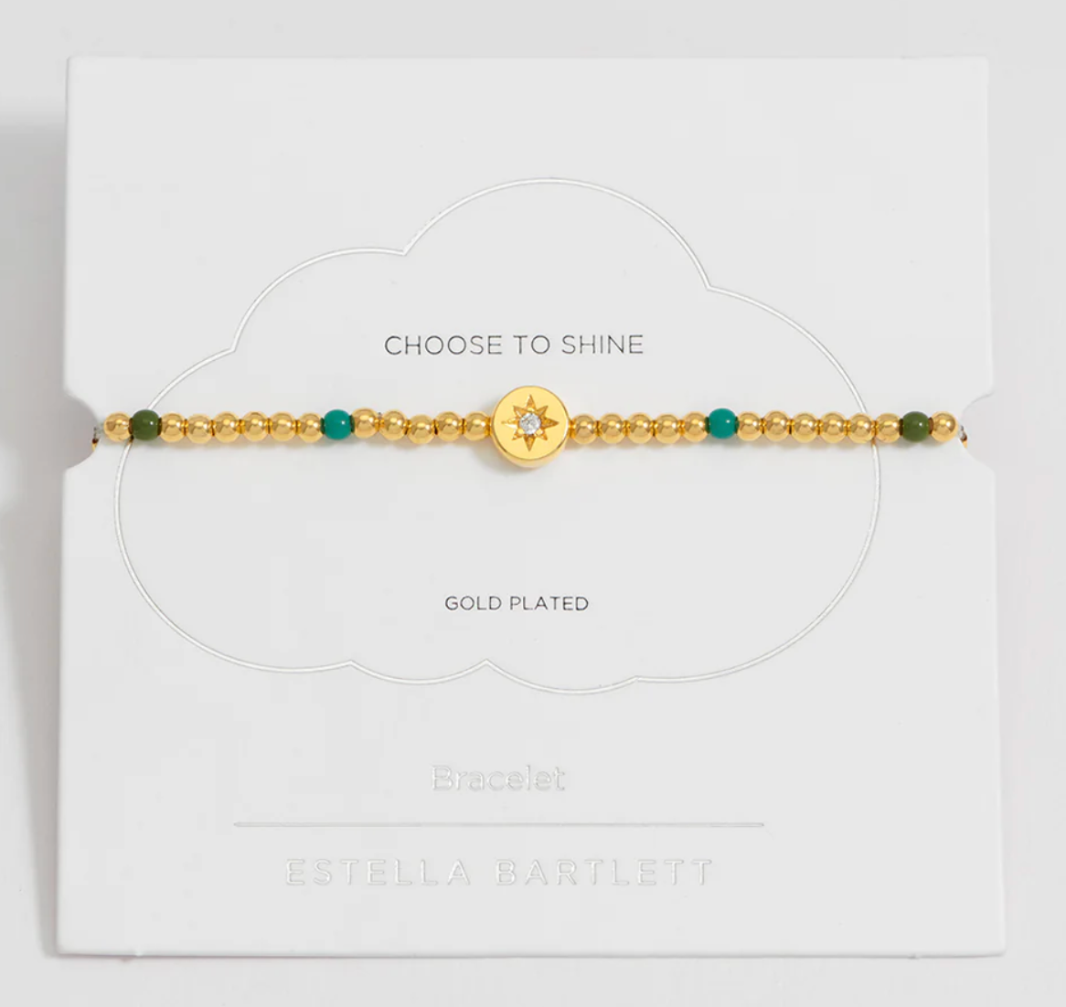 North Star Enamel Beaded Bracelet