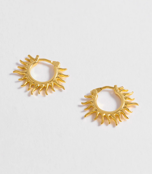 Sun Huggie Hoops