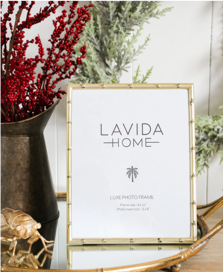 Frame 8x10 Bamboo Gold