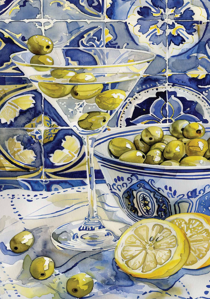 Dirty Martini with Olives - Nuovo Group