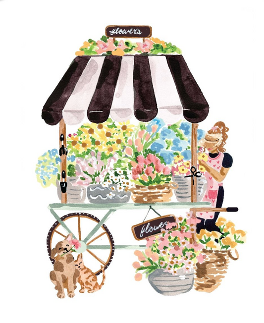 Flower Stall - Sabina Fenn