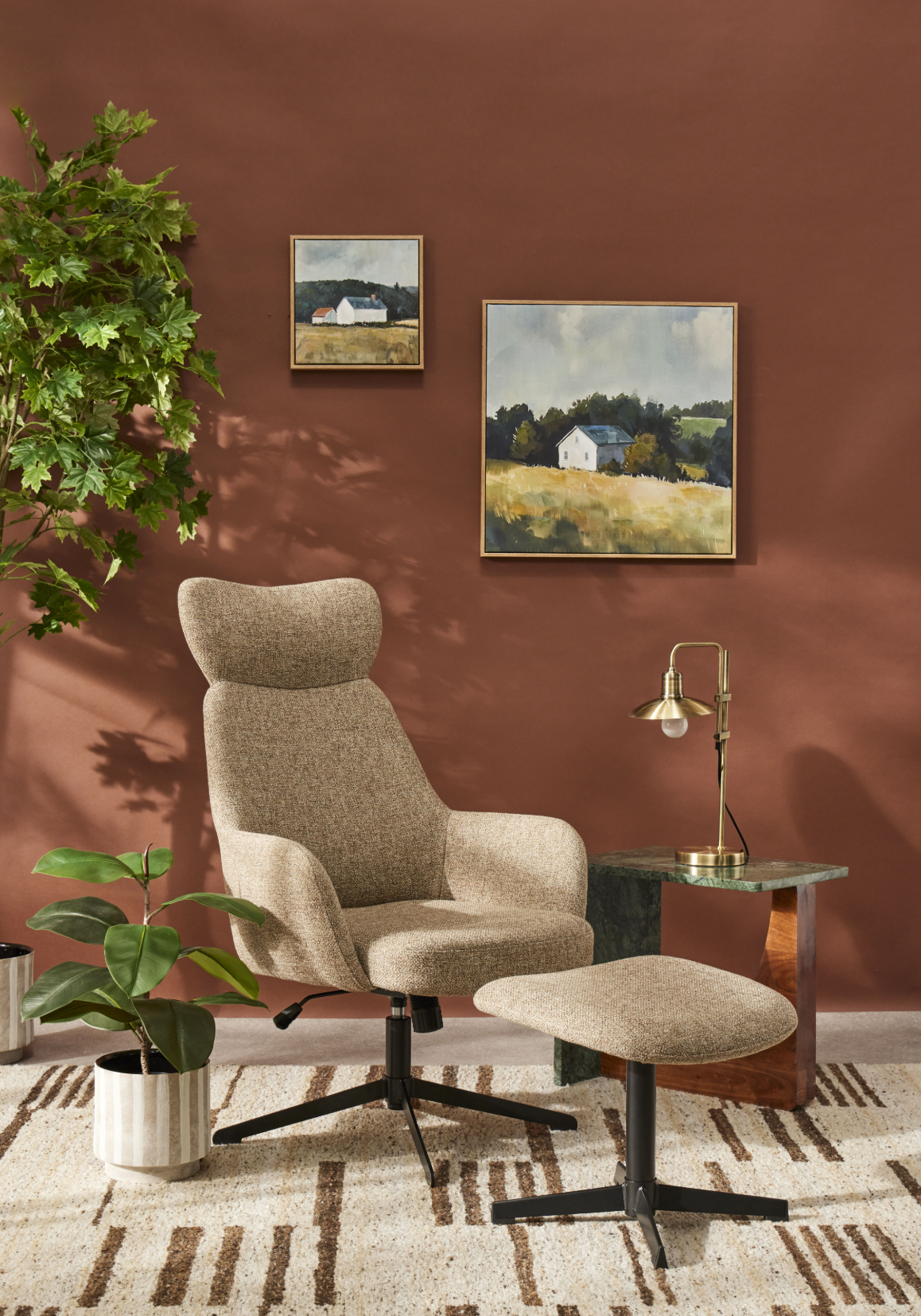 Antibes Pot Taupe - Small
