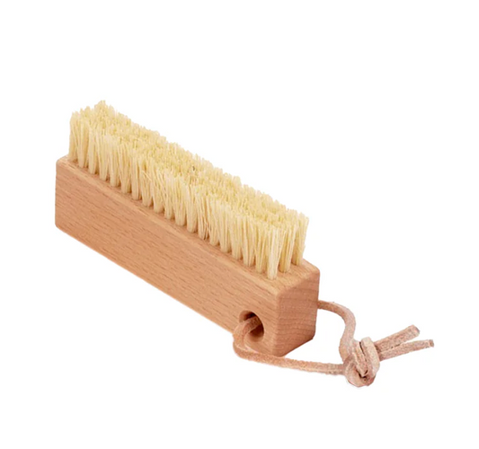 Redecker Nail Brush with Leather Strap