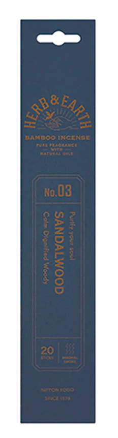 Nippon Kodo Herb & Earth Incense - Sandalwood No.03