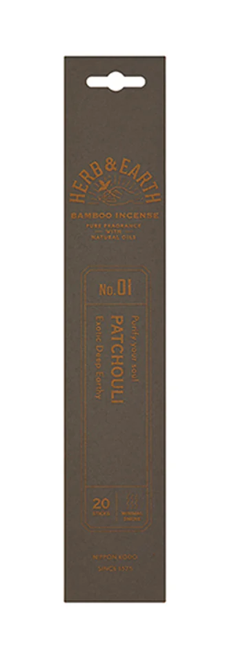 Nippon Kodo Herb & Earth Incense - Patchouli No.01