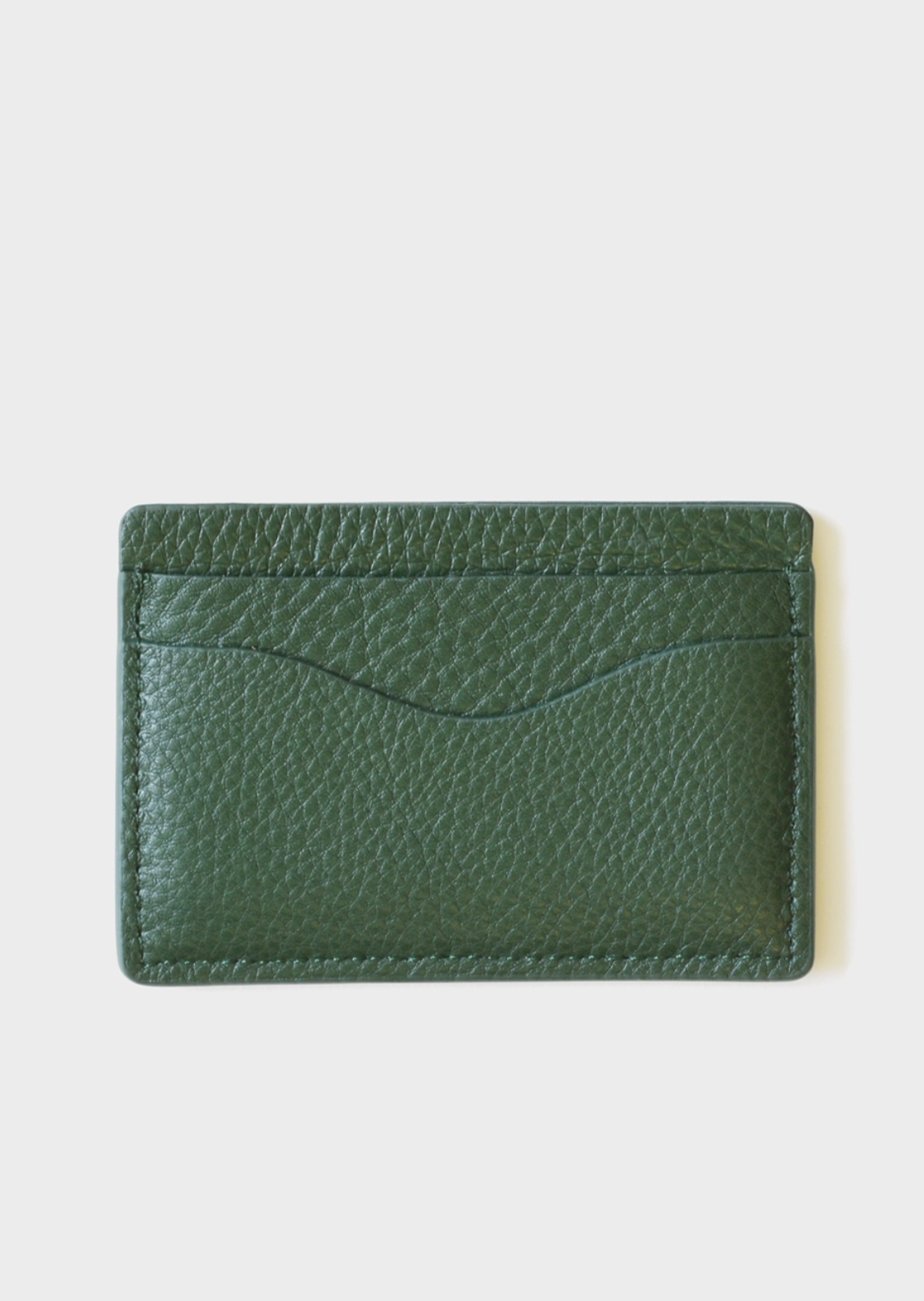 Classic Leather Cardholder - Green