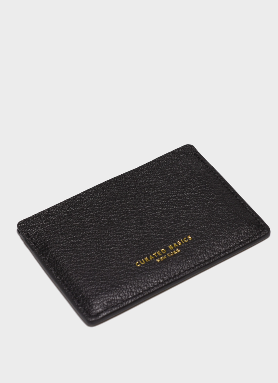 Classic Leather Cardholder - Black