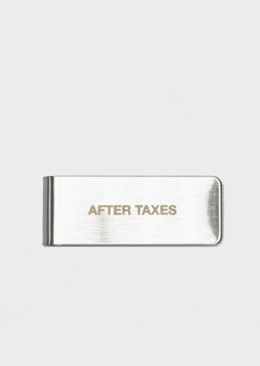 After Taxes Money Clip