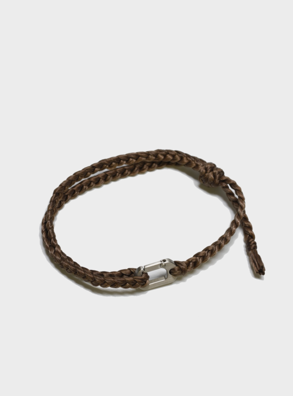 Braided Waxed Rope Bracelet