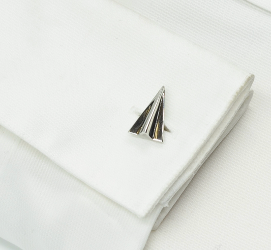 Paper Plane Cufflinks