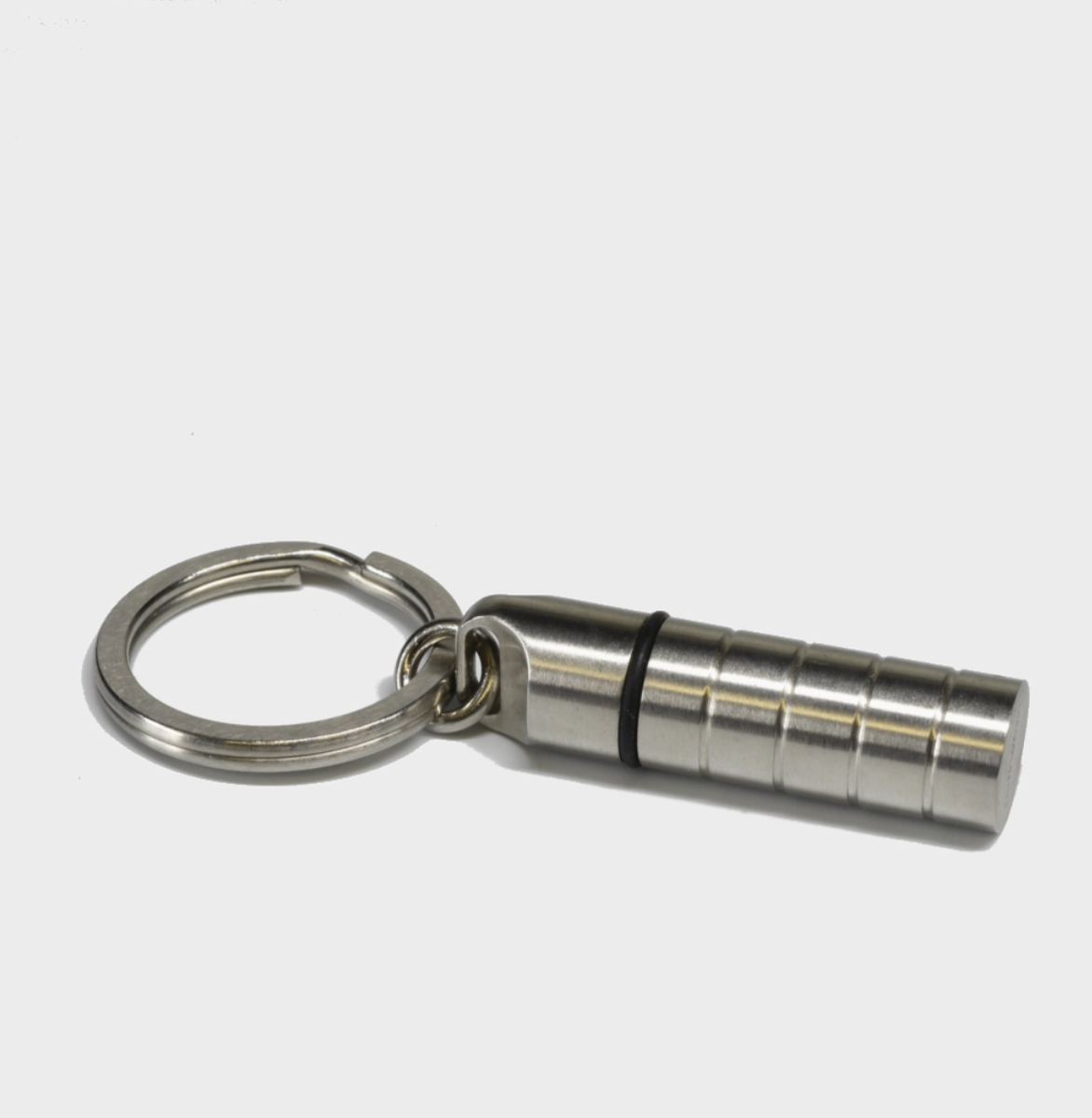 Steel Keychain Cash Tin