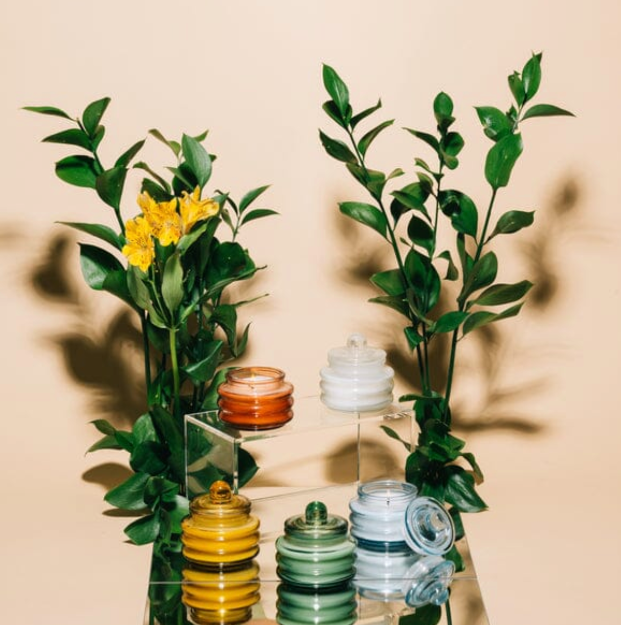 Beam 3 Candle - Misted Lime