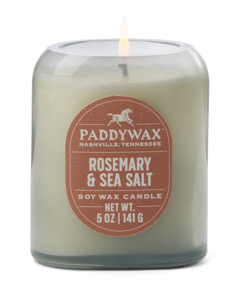 Vista 5 Glass Candle 142g - Rosemary & Sea Salt