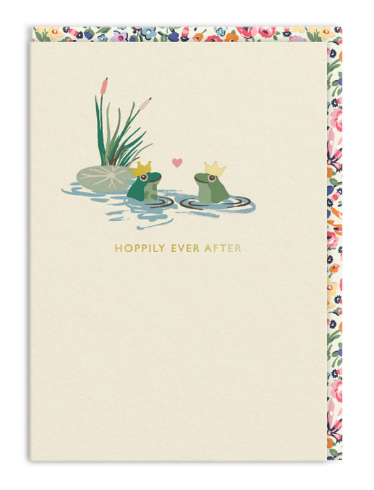 Hoppily Ever After Greeting Card