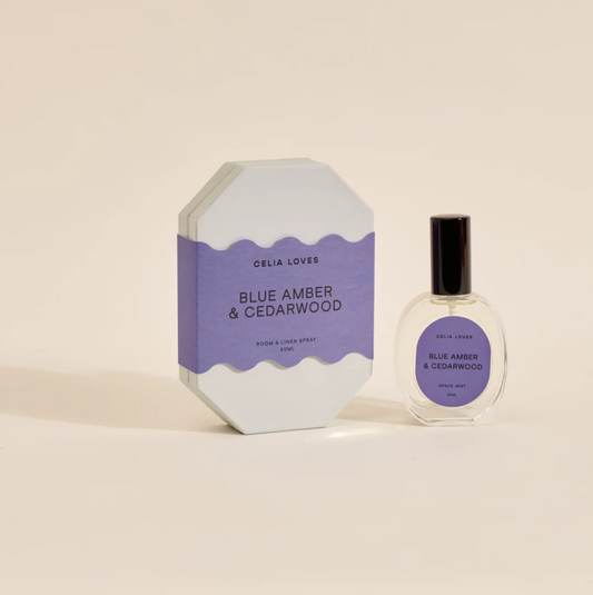 Blue Amber & Cedarwood - Room Spray