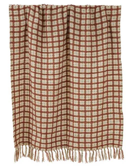 Elouise Wool Blend Throw