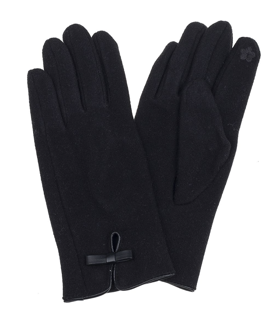 Bow Gloves Black