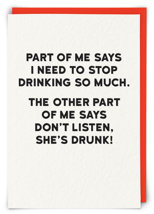 She's Drunk