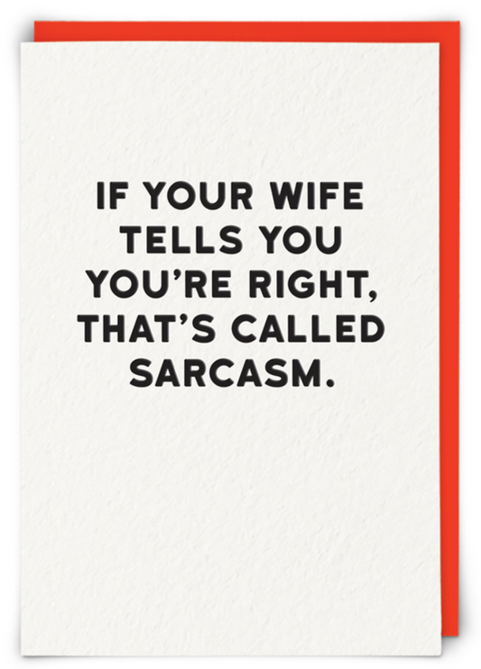 Sarcasm