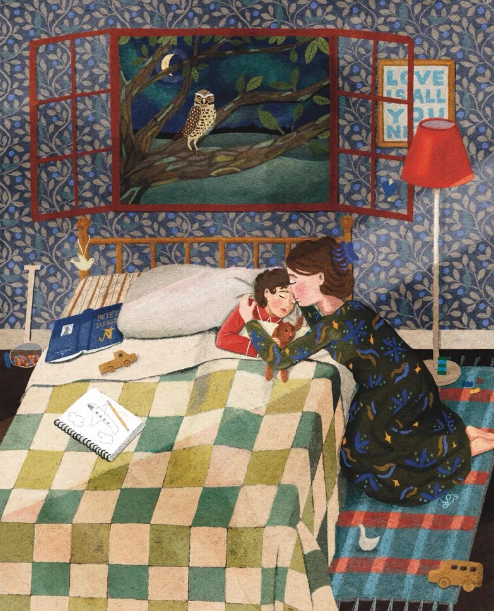 Goodnight Cuddle by Elisabeth Dorrian